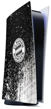 DeinDesign Skin kompatibel mit Sony Playstation 5 Digital Edition Folie Sticker FC Bayern München Offizielles Lizenzprodukt FCB