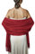 Schal Rot Stola Damen Festlich für Abendkleid Pashmina Schals Tücher Winter