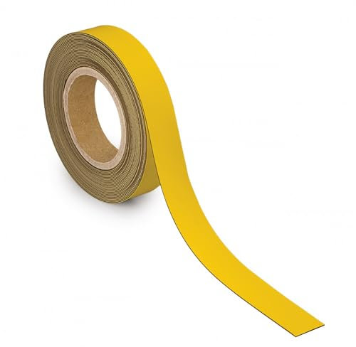 Maul Kennzeichnungsband, magnetisch, 10000 mm x 3 cm, 1 mm, gelb