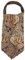 WANYING Herren Krawattenschal Ascotkrawatte Schal Cravat Ties Retro Schick für Gentleman - Paisley Gold Schwarz
