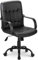 ModernLuxe Office Chair Desk Chair Home Ergonomic Computer Task Swivel Chair Home Office (Black Faux Leather)
