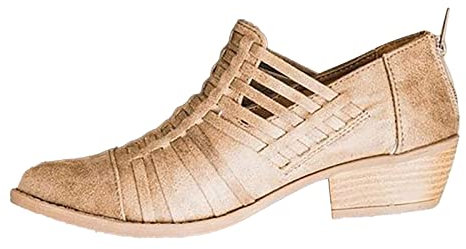 DAIFINEY Crossborder Trade für Damen, große europäische und amerikanische Schuhe mit niedrigem Absatz, Modetrend, dicke Ferse, Reißverschluss-Sandalen Schuhe Winter Damen