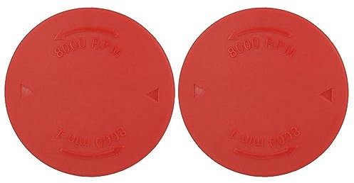 Garden Yard Spulenabdeckung Spulenersatz 2 Stück ABS-Material Zubehör F016F04841 Kompatibel mit Bosch AFS 23–37 Rasentrimmer