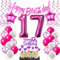 Deko 17. Geburtstag Mädchen luftballons 17 Geburtstag Deko Geschenk für 17. Geburtstag Mädchen rosa 17. Geburtstag Tortendeko 17 Mädchen Geburtstagsdeko 17 jahre Mädchen Geburtstag dekoration rosa