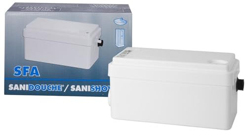 SFA SaniDouche Hebeanlage Abwasserhebeanlage Haushaltspumpe Pumpe Sanibroy