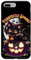 iPhone 7 Plus/8 Plus Cute Purrfectly spooky Little Cat, Jackolantern in full Moon Case