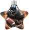 Stern-Weihnachtsbaumschmuck, cooler American Football-Druck, Feiertagsdekoration, Weihnachtsschmuck für Freunde, Frauen und Frauen