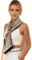 LA FERANI Designer Damen Seidentuch Rosa klassisch Halstuch Seide Chiffon Schal formelle Anlässe Tuch Umschlagtuch leicht 90x90cm Bandana Seidenschal Geschenk Stola Tochter Mutter (Model 22)