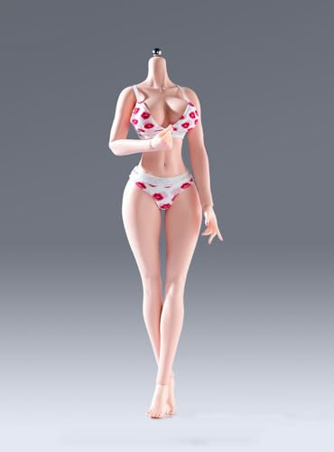 1/6 Skala Weiblich Super Flexible Nahtlos Körper 12inch Große Brust Normale Haut Weibliche Figur Körper mit Abnehmbaren Füßen Miniatur Action Figur Puppe
