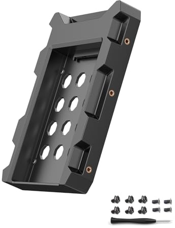 2,5 auf 3,5 Zoll SSD/HDD Montagehalterung, SATA III Laufwerksschachtadapter, passend für 7/9,5/12,5 mm Laufwerke (5)