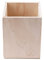 Pot à crayons en bois - Boîte de rangement carrée en bois pour bureau, papeterie, bureau