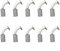 Escobillas de carbón compatibles para taladro eléctrico Bosch 10pcs para un rendimiento óptimo