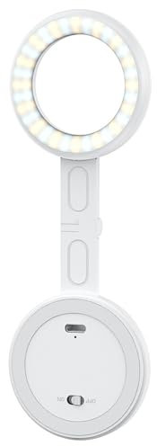 Reisefreundliches LED Telefon Licht Mit Hold Lighting Fit Für Make Up Künstler Live Streaming Vloggings Und Multimodes Lighting Gadget