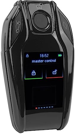 Torvex Chiave Auto Smart, Telecomando con Schermo LCD e Accesso Senza Chiave, Blocco e Sblocco Automatico con Funzione Anti-Smarrimento per Avviamento e Controllo del Veicolo