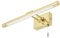 LITECRAFT Picture Wall Light Bathroom Integrated LED with Pull Cord Switch - (Satin Brass)