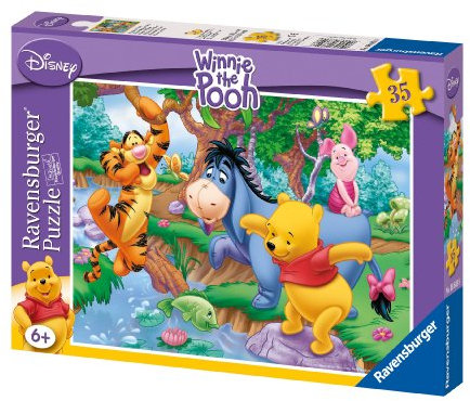 Ravensburger 08649 - Disney Winnie the Pooh am Fluss - 35 Teile Puzzle