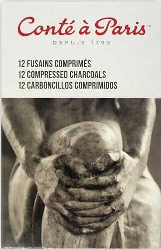 Conté à Paris Compressed Charcoal (Box of 12)
