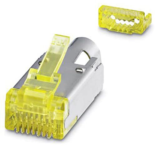 PHOENIX CONTACT VS-08-RJ45-10G/C Stifteinsatz RJ45, circaT6, 10 Gigabit, 8 Polzahl, 48V Nennspannung, 5 Stück