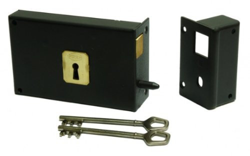 JPM SAS HIK00077 Serrure Horizontale Droite JPM-Gorge 140 Crochet 384-384000-02-1A