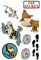 Lutz Mauder * Detektiv Flo * Tattoos PS44484 // Kinder Kindertattoo Tatoo Tatto Kindergeburtstag Geburtstag Mitgebsel Geschenk Sherlock Holmes