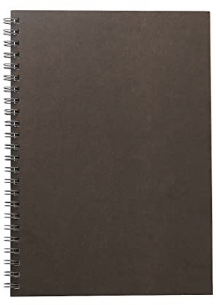 MUJI Pflanzbaum Papier Doppelring Notizbuch Liniert Grau A5 (X5), 4547315040155