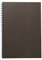 MUJI Pflanzbaum Papier Doppelring Notizbuch Liniert Grau A5 (X5), 4547315040155