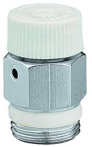 Caleffi 505 - Handentlüfter weiß 505 1/8