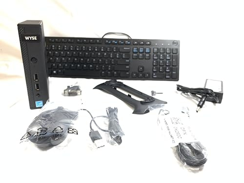 Dell Wyse KTHYJ 5020 Mini Desktop, 4 GB RAM, 16 GB Flash, AMD Radeon HD 8330E, Black