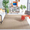 Safavieh Tapis en Fibres Naturelles Salon, Salle à Manger, Chambre à Coucher - Natural Fiber Collection, Tapis à Poil Court, Naturel et Beige, 201 x 201 cm