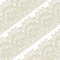 Musykrafties Groß Vorgefertigt Gebrauchsfertig Essbarer Kuchen Spitze Rose Muschel 14-inch 20-piece Set - elfenbein weiss