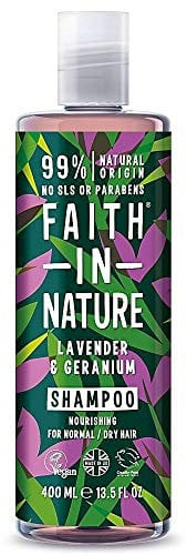 Faith In Nature | Lavender & Geranium Shampoo | 2 X 400Ml