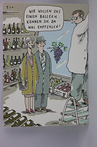 Inkognito Postkarte A6 • 8144 ''Ballern Künstler: Til Mette • Satire • Cartoons