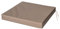 SOFTILLO Waterproof Chair Cushion With Ties Seat Pads Cushion Pad Indoors Outdoors Water Resistant Material Kitchen Dining Living Room Patio Garden Office Coffee Shop Foam Khaki 40x40x4cm
