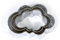 3 mini emporte-pieces inox nuages -