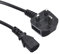 Computer Spares 2m UK Kettle Lead Computer Power Lead 3 Pin 240V Plug to IEC Connector C13 6A