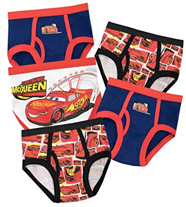 Disney Jungen Cars Schlüpfer Packung mit 5
