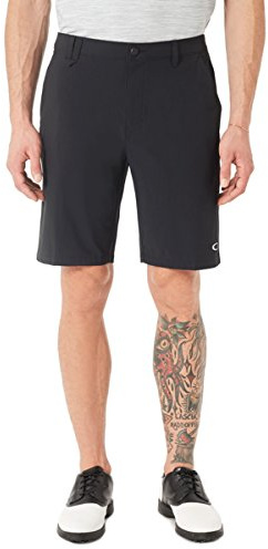 Oakley Men's Chino ICON Golf Short, Blackout, 34