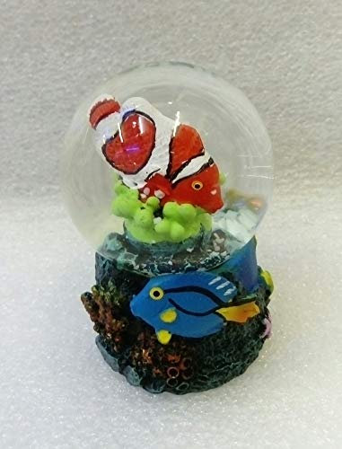 IDELLIA Schneekugel Fisch