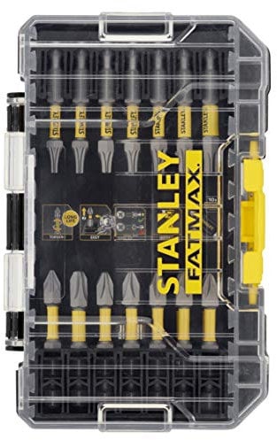 STANLEY FATMAX STA88558-XJ SET 22 PEZZI BUSSOLA MAGNETICA 7 INSERTI THORX 7 PHILLIPS E 7 POZIDRIVE