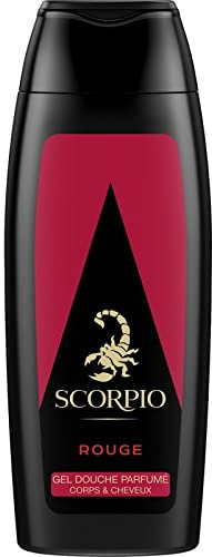 SCORPIO - Gel De Douche Rouge Passion Revigorante 250Ml - Lot De 4 - Vendu Par Lot