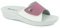inblu Ciabatte Donna Estive Pantofole Fascia a Strappo Regolabile Traspirante Morbide Scarpe Punta Aperta Anatomiche VR0045 (Azalea,36)