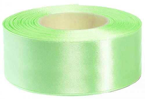 Cartonare Satinband 38mm/32m Geschenkband Dekoband Schleifenband Hochzeit Farbe: 072 / Limette