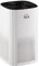HOMCOM Purificador de Aire con Filtro HEPA de 3 Capas CADR 225 m³/h hasta 24 m² Purificador de Sobremesa con Pantalla LED 4 Velocidades Temporizador Modo Nocturna y Silencioso 22,7x22,7x36 cm Blanco