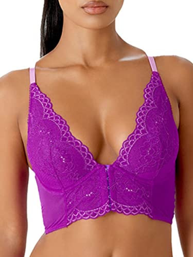 Gossard Superboost Lace Deep V Bralet Orchid 38D