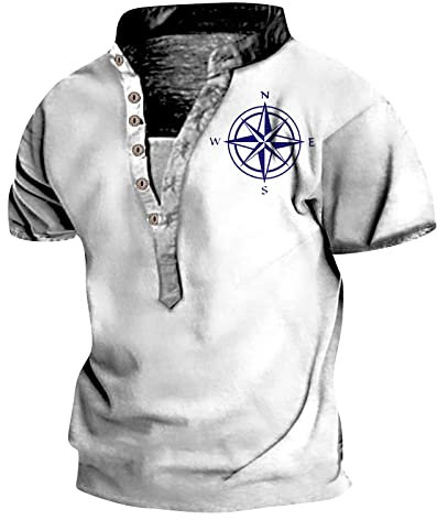 Top Model Buch Gestreiftes T-Shirt Herren T Shirt Slim Fit Herren Sportshirt Herren Kurzarm Kurz Hemd Herren Top Schnorchel Rüschenhemd Herren Opa Tshirt Hemd Herren Kurzarm Kariert