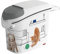 CURVER PetLife 6 kg Pet Litter Storage Container 23 x 50 x 36 cm Cat Litter Box with Lid