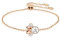 Kaguyo Mickey Mouse Armbänder roségold 925 Sterlingsilber klare Zirkonia Freundschafts-Minnie Mouse einstellbare Unendlichkeit Charms Link Armbänder für Frauen und Mädchen(rosafarbene Maus)