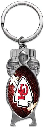 Rico Industries NFL Football Kansas City Chiefs geformter Flaschenöffner, Schlüsselanhänger – tolles Geschenk