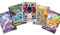 Pokémon-Karten: Paket mit 5 seltenen Pokemon-Karten einschließlich V, EX, GX, Full Art, Illustration seltene oder Trainer-Galerie-Pokemon-Karten in einem That Chunky Yellow Mouse ™-Geschenkbeutel