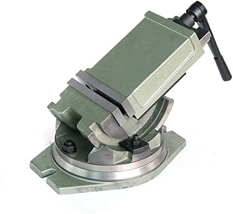 Morsa per macchine di precisione, fresatrici, morsa per trapano, banco da lavoro, girevole in acciaio CNC, ad alta precisione, larghezza ganasce, 100 mm